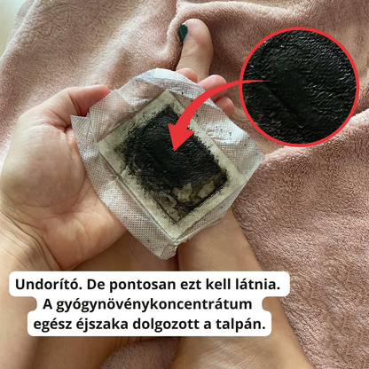 PureSole Éjszakai Gyógynövényes Talptapasz