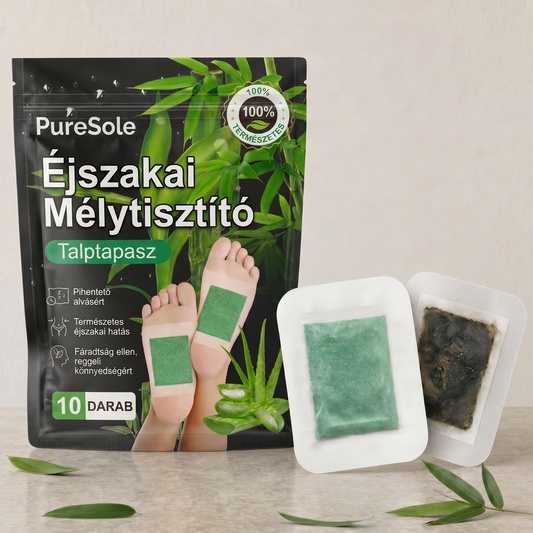 PureSole Éjszakai Gyógynövényes Talptapasz